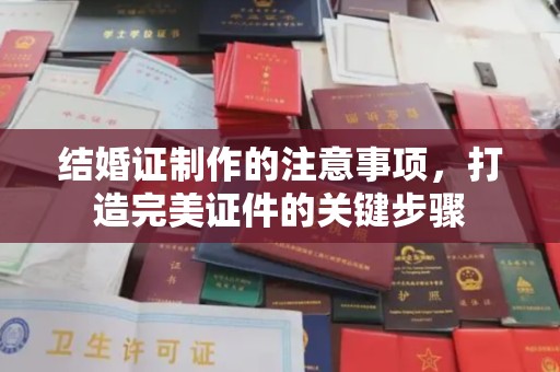 定襄结婚证制作的注意事项，打造完美证件的关键步骤