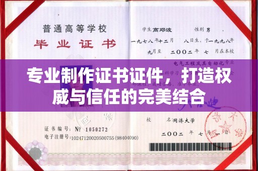 定襄专业制作证书证件，打造权威与信任的完美结合