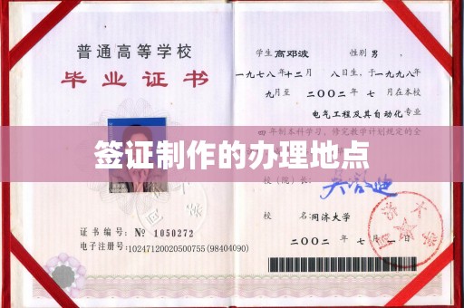 定襄签证制作的办理地点