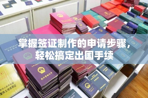 定襄掌握签证制作的申请步骤，轻松搞定出国手续