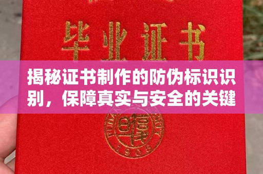 定襄揭秘证书制作的防伪标识识别，保障真实与安全的关键