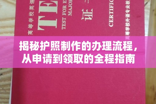 定襄揭秘护照制作的办理流程，从申请到领取的全程指南